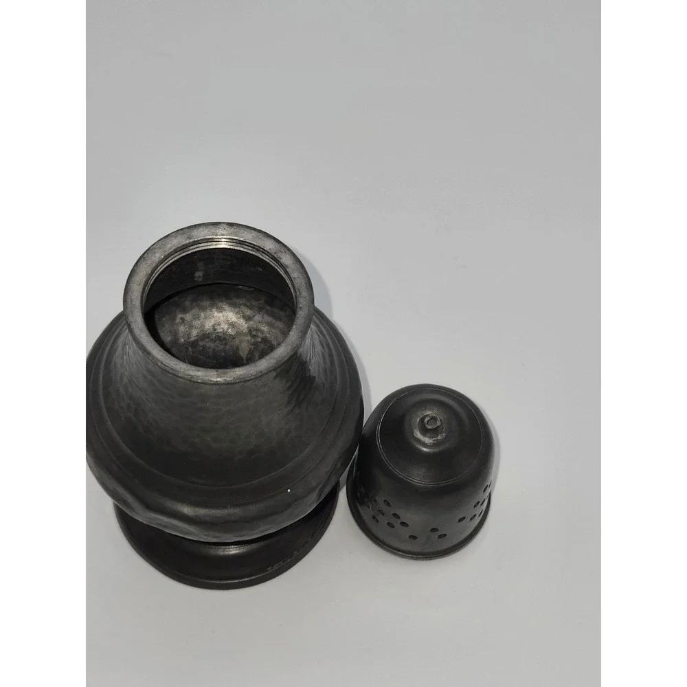 Vintage Pewter‎ Sugar Shaker (Missing Point on Top) 6